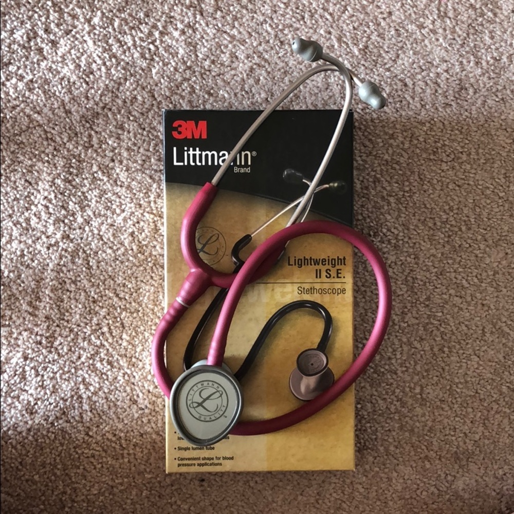 Litmann Lightweight II SE Stethoscope Burgundy